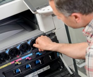 Service technicians printers